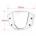Modeer For Honda Cb1000r 2019-2020 Motorcycle Black Red Silver Windshield Windscreen Aluminum Kit Deflector 1000r Cb 1000 R