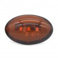 Fsfy Automotive Side Marker Light Assemblies Oval For Car Bus Truck Trailer Lorry Tractor Camper Motorhome Pickup Boat Van