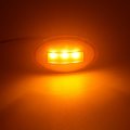 Fsfy Automotive Side Marker Light Assemblies Oval For Car Bus Truck Trailer Lorry Tractor Camper Motorhome Pickup Boat Van
