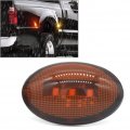 Fsfy Automotive Side Marker Light Assemblies Oval For Car Bus Truck Trailer Lorry Tractor Camper Motorhome Pickup Boat Van