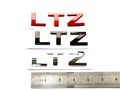 Yoaooa 1x Oem Chrome Ltz Letter Nameplate Emblem Badge 2008-2015 Chevrolet Cruze Silverado Yukon Sierra