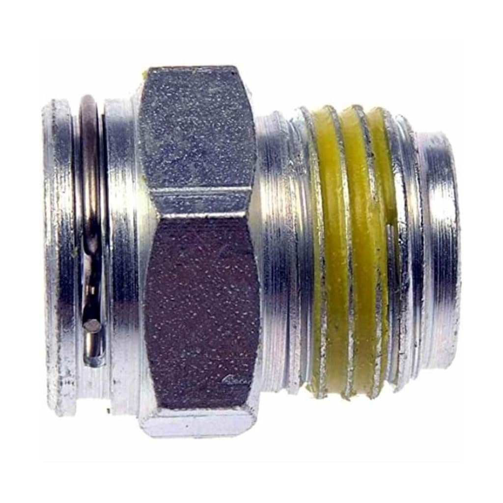 Transmission Line Connector For Chevy S10 1997 2003 Steel Male Thread End Straight Fitting 0 84 In Length Replaces 15719695