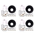 Cicitree 4sets Carburetor Repair Kit Diaphragm Float Compatible For Suzuki Gsf1200 Bandit 2001-2005