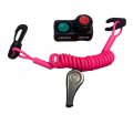 Kawasaki Jetski 750sx 750sxi 800sxr Kill Switch W Lanyard Upgrade New Pink 