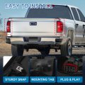 Carmocar Tail Light Brake Lamp Assembly Compatible With 2014-2019 Chevy Silverado 1500 2500hd 3500hd Left And Right Side Red