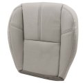 Bottom Seat Cover Gray Leather For Chevy Silverado Tahoe Suburban Avalanche Sierra Yukon 1500 2500 3500 2007 2008 2009 2010