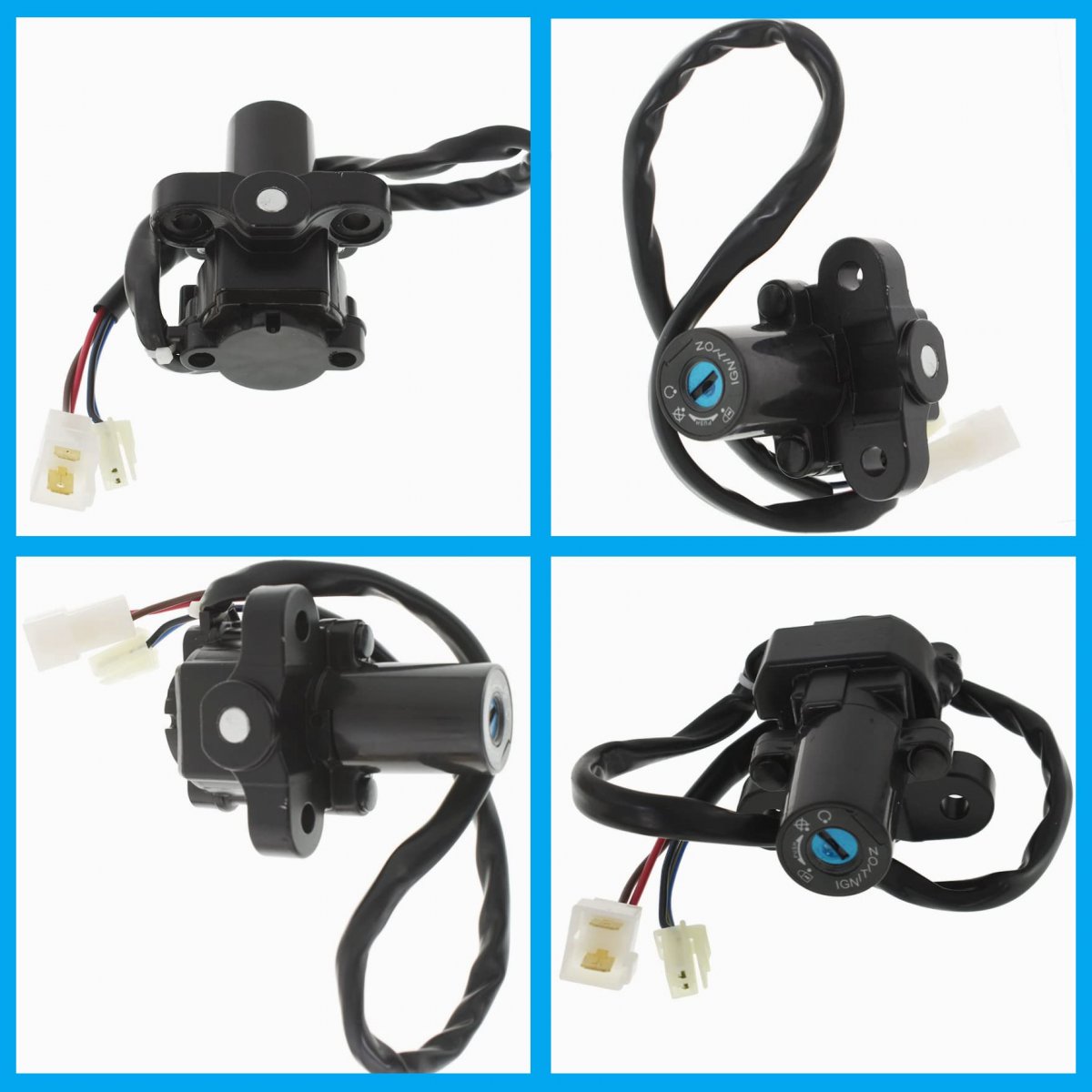 Ignition Switch Gas Cap Lock Key Kit For Yamaha Yzf R1 2004 2015 R6 2006 Fjr1300 2003 2005 Aluminum Replacement Set