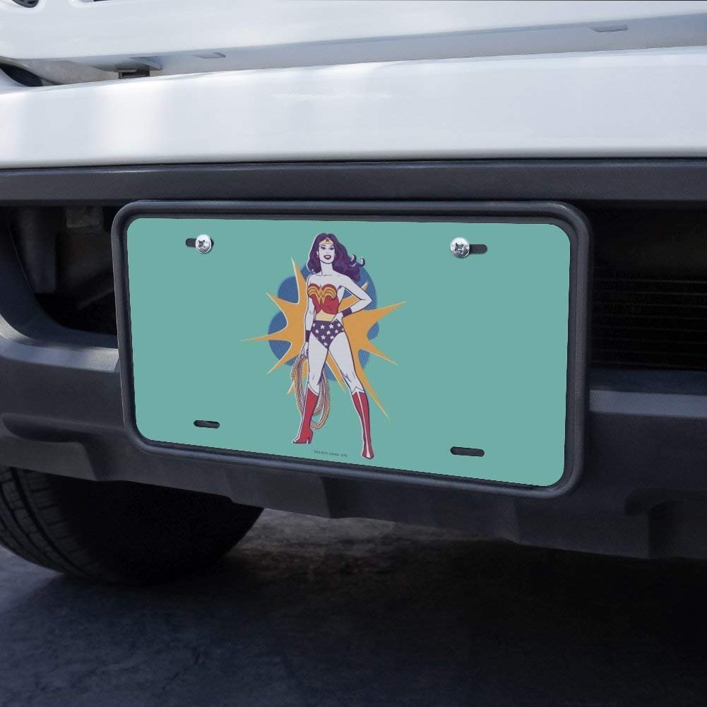 Graphics More Wonder Woman Vintage Novelty Metal Vanity Tag License Plate