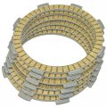 Lopor Fibrous Clutch Plate Disc Set Application Cr125 8 Crf150r 06-2 Cb25 91-0 A Cmx250ca 85-20a Kx80a A 98-00a A Kx85a 01-23a 