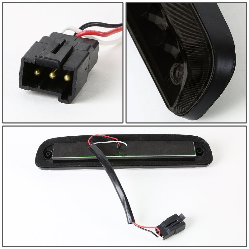 Led Third Brake Light 3bl-fspran99-led-bk-sm For Ford Ranger Pickup Truck Black Smoke Waterproof Rear High Mount Stop Assembly