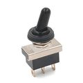 Baomain Car Toggle Switch Spdt On-on 3 Pin 2 Position 12v 25a With Waterproof Cover For Auto 