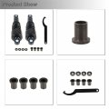 Waltyotur 10 5 Rear Shocks Black Replacement For Sportster 883 1200