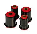Front Lower C Arm Bushing Kit 7-272 Red Urethane 12 Piece Set For 4 Door Applications 