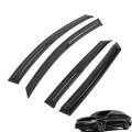 Gloss Black Window Visor Rain Guard Deflector Replacement For 2021 2022 2023 2024 K5 