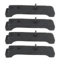 4pcs Rubber 4 Core Radiator Mounting Cushions Support Pads Fits For Chevrolet Impala 1968-1976
