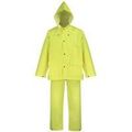 Diamondback Ox025pu-m Polyester Rainsuit Yellow 3 Piece 
