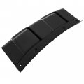Kuafu Front Rear Bumper Skid Plate Compatible With 2014-2017 Land Rover Range Sport Plastic Pp Painted Black