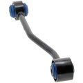 Stabilizer Bar Link Set For 2000 2001 2002 2003 2004 Ford F-450 Super Duty Natural Rubber Blue Bushing Fixed Ends Hardware 