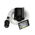 16w Fiber Optic Star Ceiling Kitled Light Engine With 20 Keys Sound Sensor Musical Remote Controller 150pcs0 75mm6 5ft 