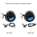 Lcd Speedometer Odometer Digital Multi Function Motorcycle Tachometer Fuel Meter Gauge