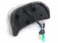 Integrated Sequential Led Tail Lights Clear Lens For 2006-2015 Yamaha Fz1