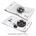 Ipick Image For Gmc Logo In White On Black Aluminum Tire Valve Stem Caps