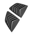 2pcs Rear Side Window Louver Cover For X3 Ix3 G01 2018 Fade Proof Air Vent Scoop Shutter Sporty Aesthetic Easy Installation