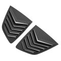 2pcs Rear Side Window Louver Cover For X3 Ix3 G01 2018 Fade Proof Air Vent Scoop Shutter Sporty Aesthetic Easy Installation