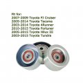 Wflnhb 3x Idler Pulley Kit Fit For Toyota 4runner Tacoma Tundra Hilux 4 0l V6 1grfe 2003-15 1660331040 166030p030 1660431020