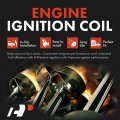 A-premium Ignition Coil Pack Compatible With Chevrolet Astra 2004 2005 2006 2007 L4 2 0l Replace 93248876