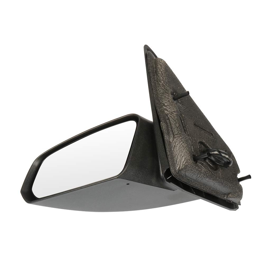 Driver Side View Mirror For 2003 2007 Saturn Ion Power Non Folding Adjustment Black 22726680