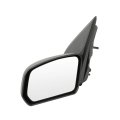 Driver Side View Mirror For 2003 2007 Saturn Ion Power Non Folding Adjustment Black 22726680 