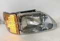 Niuparts Headlight Led Corner Lamp Passenger Side Fit International 5900 9200 9400 Truck