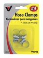 22-5-00004-8 Hose Clamps Metal Band One Size Modern Style Multi Color 