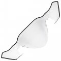 Polaris Snowmobile Windshield Low Clear Genuine Oem Part Qty 1