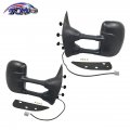 Tom Pair Of Power Folding Mirrors For 2009-2016 Forde-350 E-450 Super Duty E-250 Fo1320329 Fo1321329