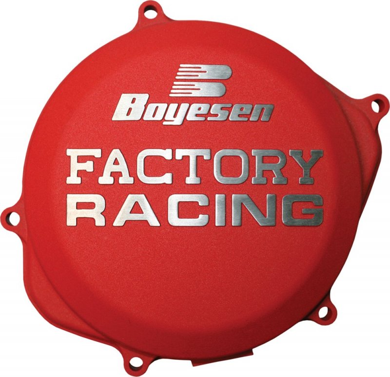 Cc-26ar Factory Racing Clutch Cover For Suzuki Rm Z450 08 21 And Rmx450z 10 12 17 19 Red Powder Coated Lightweight Aluminum