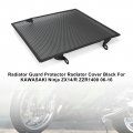 Topteng Radiator Guard Protector Cover Black Fit For Kawasaki Ninja Zx14 2006-2016 Zx14r Zzr1400
