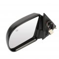 Ocpty Black Driver Side View Mirror Textured With Power Adjustment Heated Manual Folding Compatible For 1998-2004 Chevrolet S10