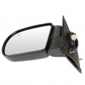 Ocpty Black Driver Side View Mirror Textured With Power Adjustment Heated Manual Folding Compatible For 1998-2004 Chevrolet S10