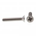 Prime-line Machine Screws Flat Head Phillips Drive 2-56 X 1 2 In Grade 18-8 Stainless Steel 25 Pack
