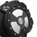 Hongk- Engine Clutch Cover See Through Compatible With Kawasaki Zx14r Zzr1400 2006-2013 Black Right B01c0sx4vg