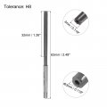 Uxcell Hand Reamers 3mm H8 Metric Reamer Drill Bit For Metal Wood Hole Reaming Straight Flute High Speed Steel Hss Tool