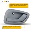 Door Handle Interior Driver Left Side Replacement Fit 1999-2004 For Tracker Inside Texture Gray