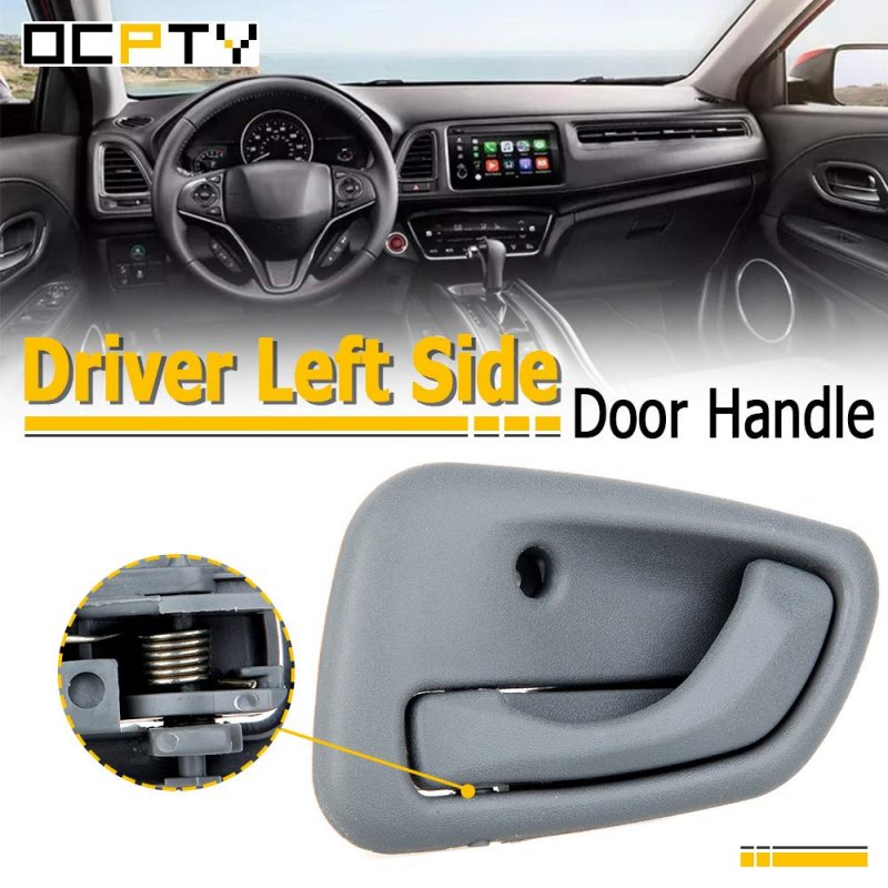 Door Handle Interior Driver Left Side Replacement Fit 1999-2004 For Tracker Inside Texture Gray