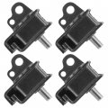 Caltric 4x Engine Mount Damper For Yamaha Rhino 700 Yxr700f 2008-2009 2011 2012 5b4-21485-01-00