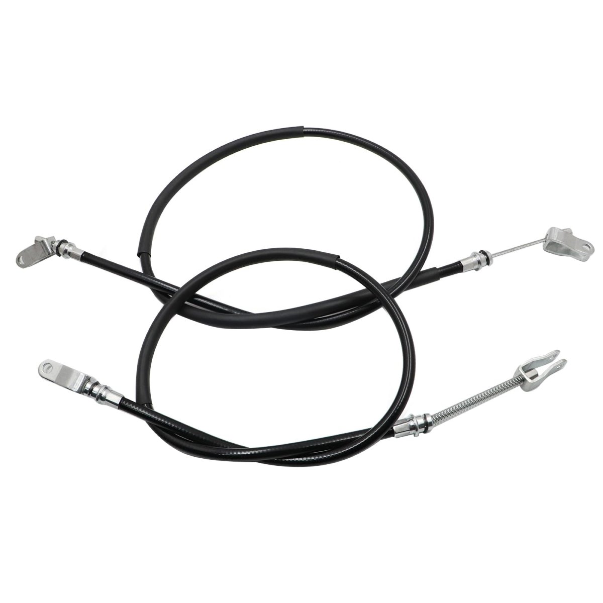 Left And Right Side Brake Cable Set For Ezgo Marathon Golf Cart 1974 1987 19038 G2 G1 Gasoline Electric Compatible