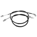 Left And Right Side Brake Cable Set For Ezgo Marathon Golf Cart 1974 1987 19038 G2 G1 Gasoline Electric Compatible