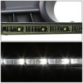 Compatible With Chevy Cruze Pair Of Daytime Running Light Fog Bezel Smoked Lens