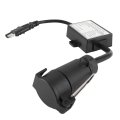 Keenso Trailer Connector Adapter Quick Conversion Usa 4 Pin To Eur 7 For Us Vehicles